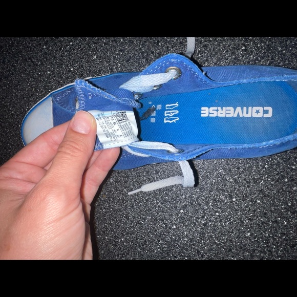 Converse: blue Jean, size 6 - Picture 5 of 5